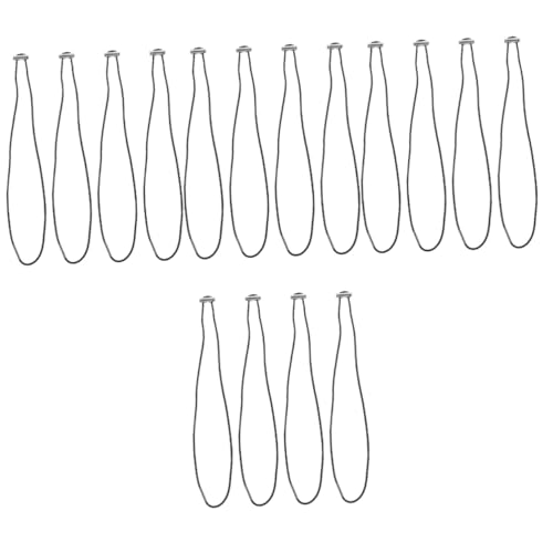 MAGICLULU 16pcs Elastic Trash Can Bands Bag Fixing Ring Circumference Elastic Bands for Garbage Bin