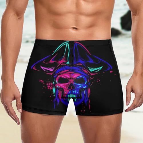 Short de bain crâne coloré pour vos sessions plage et piscine
