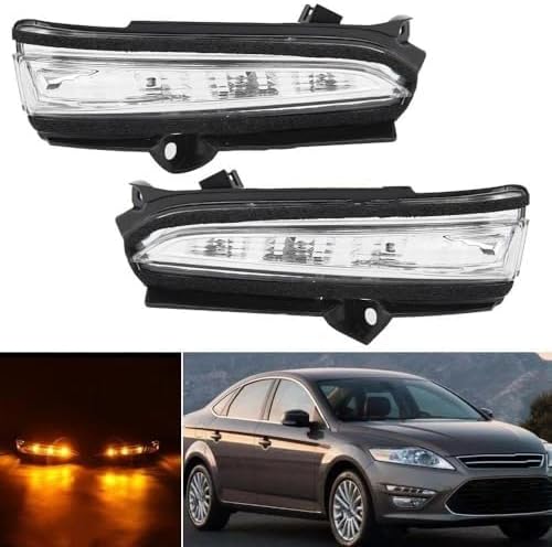 for for Mondeo for Fusion 2013-2020 Rearview Mirror Light Turn Signal Blinker Flasher Lamp Car Accessories