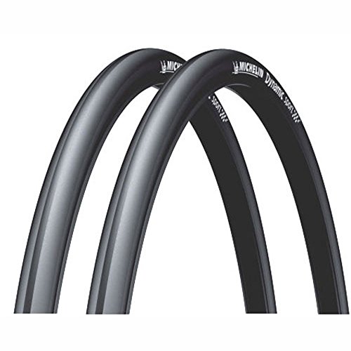 Michelin Dynamic Sport Noir Paire de Route Vélo Course lisse Cycle Pneu 700 C 23