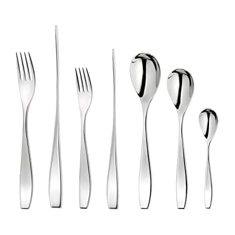 Robert Welch VISBR1099V/84 Cutlery Set, Stainless Steel, 1 x 84 Piece Set Cover