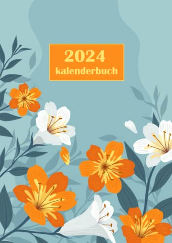 kalenderbuch 2024: kalender 2024 a4 -tagesplaner 2024 a4 1 tag 1 seite mit zeit, Wochenkalender Term