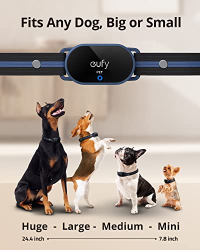 eufy Pet Dog Training Collar 2-Pack, 2 Rechargeable Training Collars with Remote, 3 Safe Training Modes, Soft Silicone… - Image 3