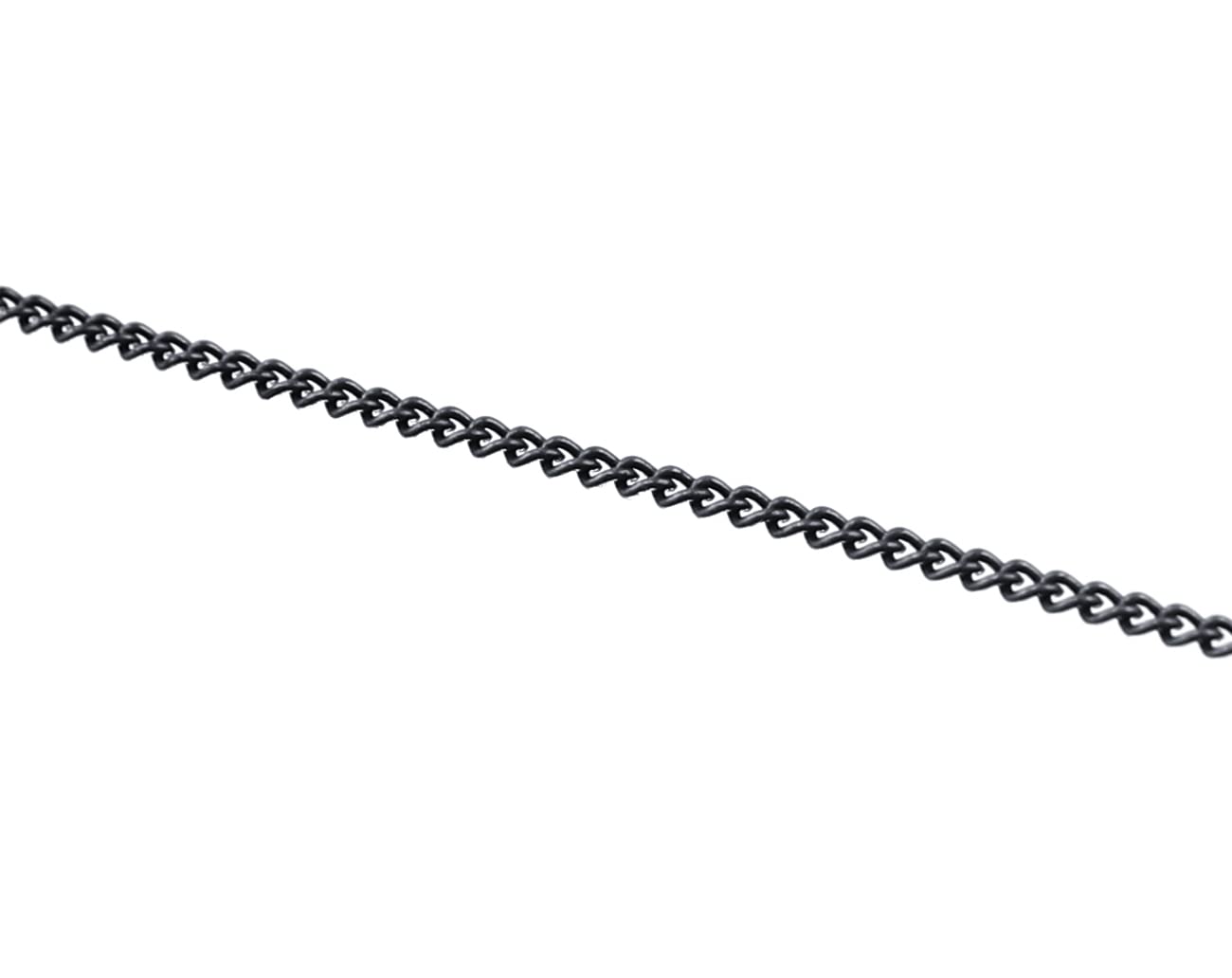 CleverDelights 2.2x3mm Curb Chain - Gunmetal Color - 100 Feet - Bulk Chain