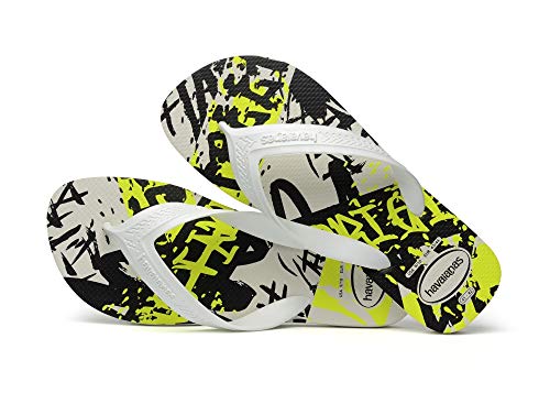 Chinelo Top Max Street, Havaianas, Masculino, Branco/Branco, 43/44