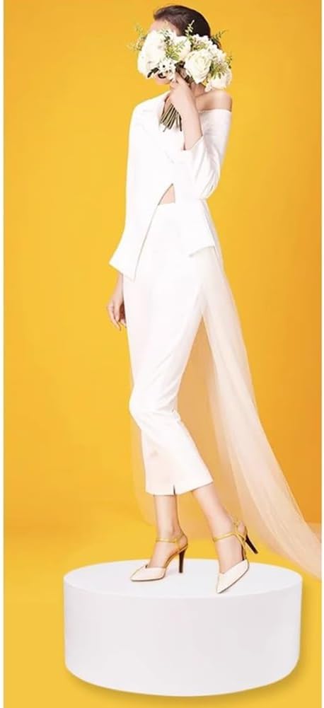 Heavy-Duty Mannequin Display Stand for Bridal Shops & Clothing Stores, 180 Lb Pedestal Riser for Home Décor Showcase, Durable & Versatile Display Solution