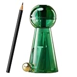 Makeup Stiftspitzer | Tragbarer 2-fach Spitzer für Make-up Stifte | Augenbrauenstift Schäler und Spitzer,Für Lippenliner Reise Salon Täglichen Gebrauch Studio Anfänger