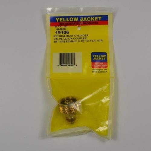 RITCHIE ENGINEERING 19106-18552 REFRIGERANT CYLINDER VALVE