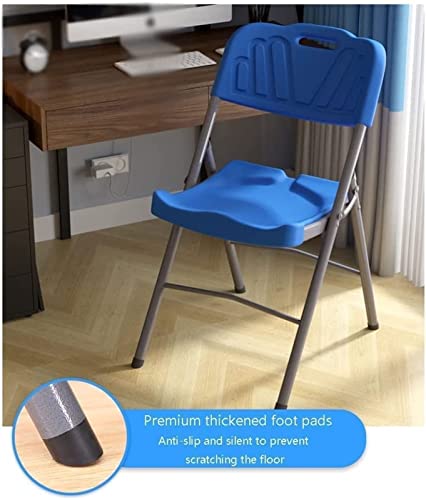 Petit tabouret pliant avec dossier plastique : léger, portable et robuste - 8
