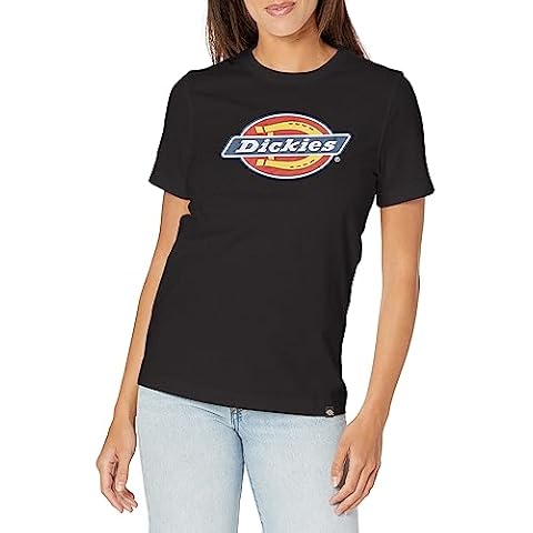 Dickies Women's Heavyweight Tricolor Logo Tee Cover