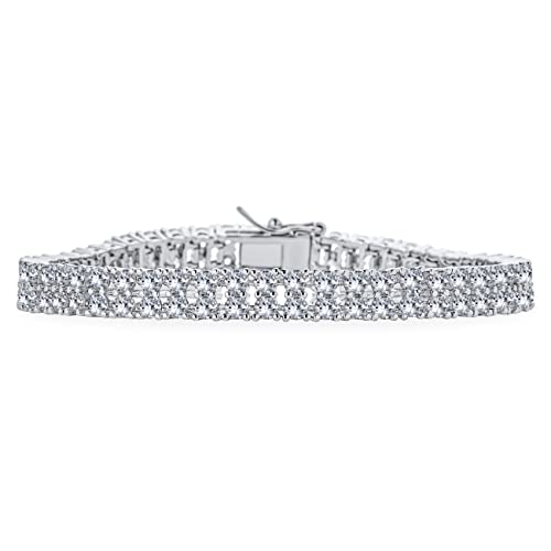 Bracelet de tennis déclaration de mode cadeau idéal femme pour cérémonie et mariage