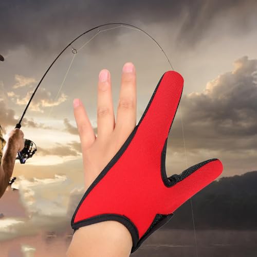 Guantes de pesca para protección de dedos en jornadas de surfcasting 6