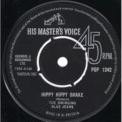 The Swinging Blue Jeans Hippy Hippy Shake Original UK 45 7" single