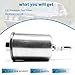 OXCANO Fuel Filter Replaces GF578 PF-2100 33311,Compatible with Pontiac Chevrolet Oldsmobile,Compatible with 2012 GM Truck/Passenger Car Fuel Injected Gasoline Engines