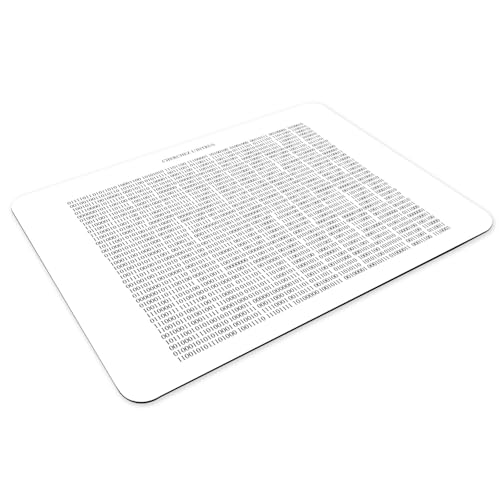 Set de table code binaire cadeau original pour informaticien et passionné tech