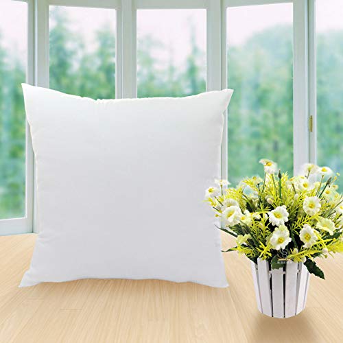 Coussin à rayures polyester coton satin blanc, décoration textile lit et canapé - 4