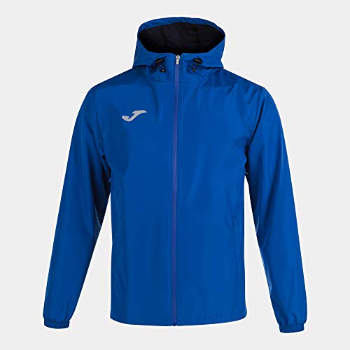 Joma 102235.700.L Giacca Impermeabile con Fodera Interna - Elite VIII a Manica Lunga da Uomo, Royal, L