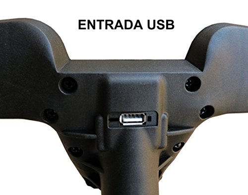 Carro eléctrico de Golf Modelo S1T2 Negro 33 Ah