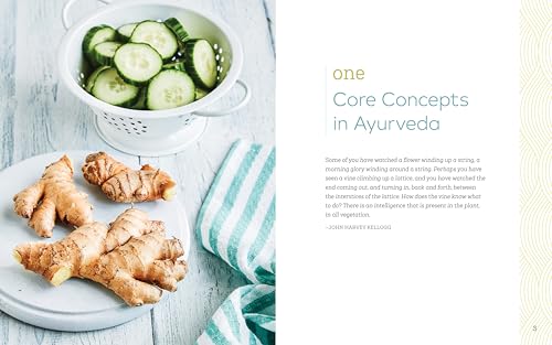 Ayurveda Cooking for Beginners: An Ayurvedic Cookbook to Balance and Heal Paperback – February 20, 2018 - Image 4
