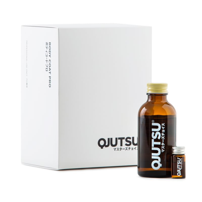 ChimpTools - Soft99 Qjutsu 2 Komponenten Keramick Lackversiegelung mit NANO EFFEKT Body Coat PRO High End Keramikbeschichtung - SiO2 Keramik Versiegelung - 100ml Set