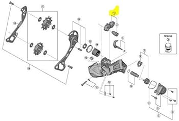Amazon.co.jp: シマノ(SHIMANO) RD-RX805-GS Bジククミ Y3FC98010