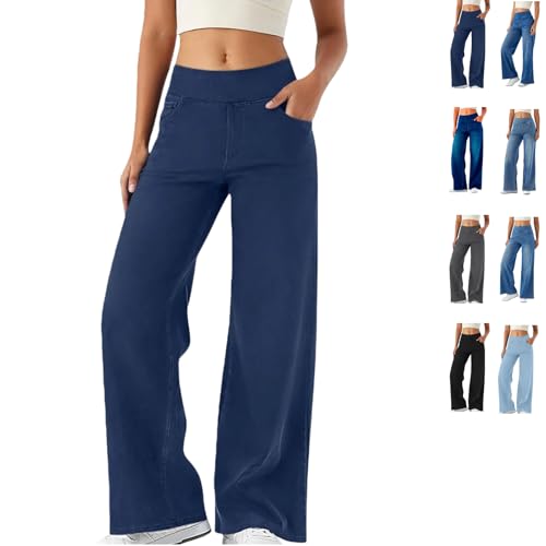 Wide Leg Sweatpants,Wide Leg Jeans Woman Business Casual Outfits Elastic