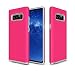 Bear Motion for Note 8 - Shockproof TPU/PC Cover Case for Samsung Galaxy Note 8 Smartphone 2017 Release (Pink)