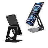 Ailun Cellphone Stand Holder Cell Phone Dock Cradle Universal Stand for iPhone 11/11 Pro/11 Pro Max/X Xs XR Xs Max 8 7 6 6s Plus Galaxy S10 S9 S8 Plus S7 S7 Edge Note 8 9 10 and More Black