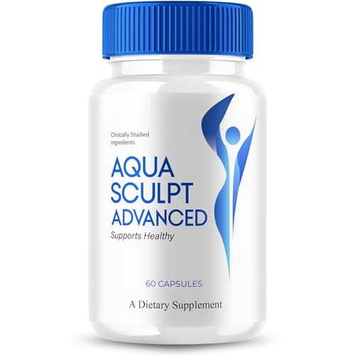 Original Aqua Sculpt Advanced Capsule, Advance Premium Formula, Natural Ingredients for Overall Health | Pink Salt ice Water | 60 Capsules Each Bottle (Pack of 1)