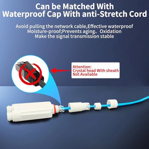 Répéteur POE 48V étanche IP66 switch prolongateur Ethernet