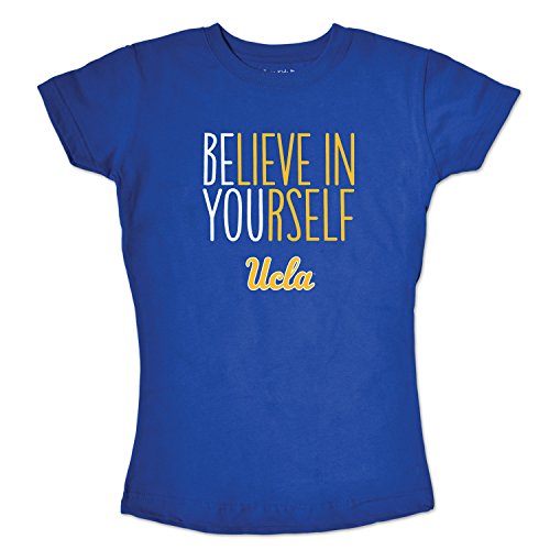 College Kids 30801 NCAA UCLA Bruins Girls Short Sleeve Tee, 7/X-Small, Royal
