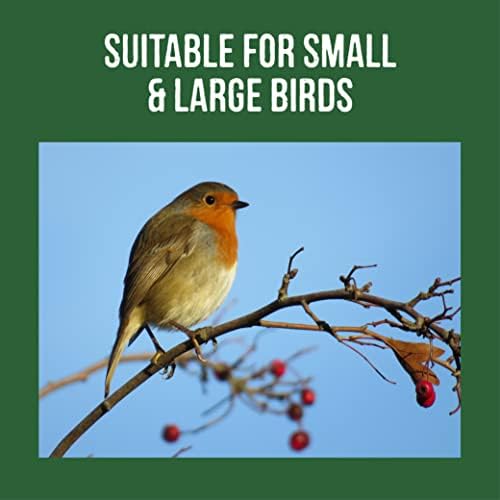 Honeyfield's 71481697 Wild Bird Standard Feeder Dining Station Feeding, Black, 188.0 cm*60.0 cm*20.0 cm