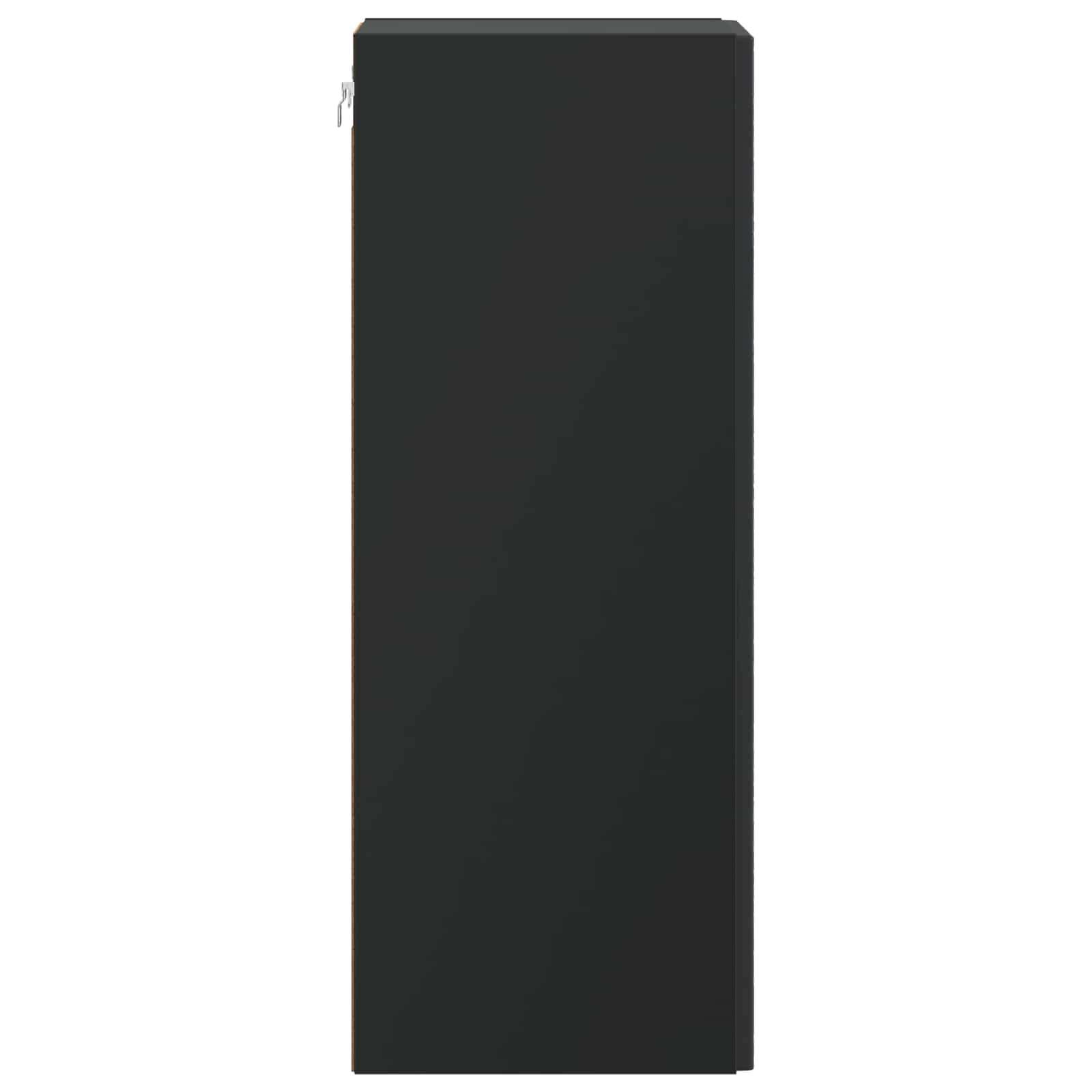 Armoire murale noire 33 x 34,5 x 90 cm en bois