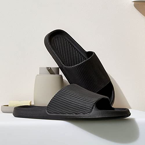 Mens Slippers Non Slip Lightweight Bathroom Shower Slippers Quick Drying Soft Thick Sole Easy To Clean House Shoes2