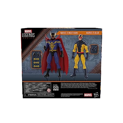 Marvel Legends Squadron Supreme Nighthawk & Blur - vue 4