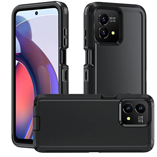 Coque Motorola Moto G Stylus 5G 2023 évite les écrans brisés protection antichoc 3 en 1 noire