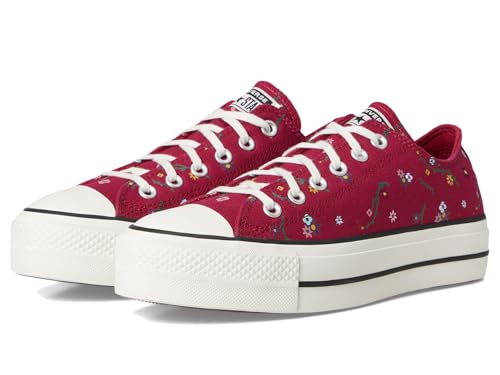 Converse Women's Chuck Taylor All Star Lift Platform Floral Patchwork Sneaker