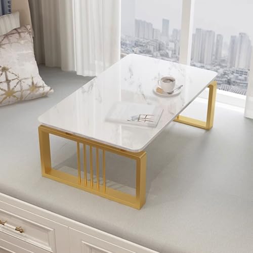 Mesa de mármol Chabudai pequeña mesa baja de tatami para salón 6