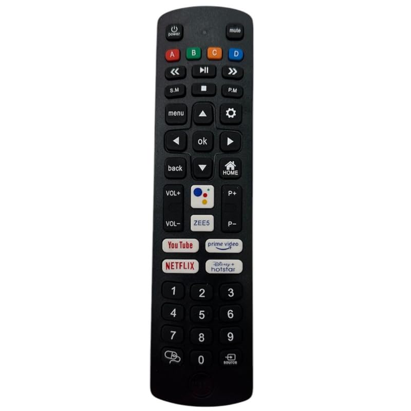 Savaliya Enterprise® Compatible for Toshiba Smart 4k Android TV Remote Control(Non Voice)