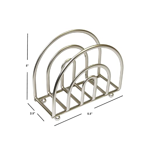 Home Basics NH00726 Paper Satin Nickel Collection Napkin Holder [Misc.] thumb #6