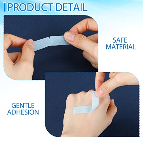 Nuanchu 2 Rolls Silicone Tape Blue Silicone Tape Reusable Adhesive Waterproof Silicone Tape (0.5 Inch X 3.9 Yards) #TOP2