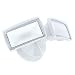 Good Earth Lighting Two-Head LED Switch Controlled Security Light - White
