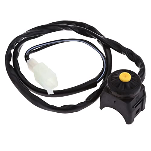 Universal Motorcycle Kill Stop Switch Horn Button Motorbike Switch Handlebar For Atv Dirt Bike 7/8Inch 22Mm Yellow (Pack Of 2) #TOP3
