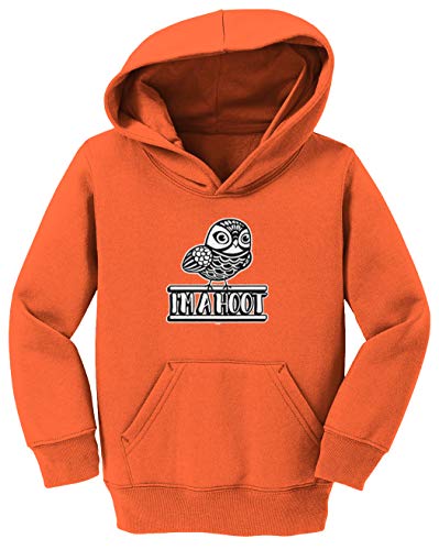 I'm A Hoot - Cute Owl Pun Funny Toddler/Youth Fleece Hoodie2