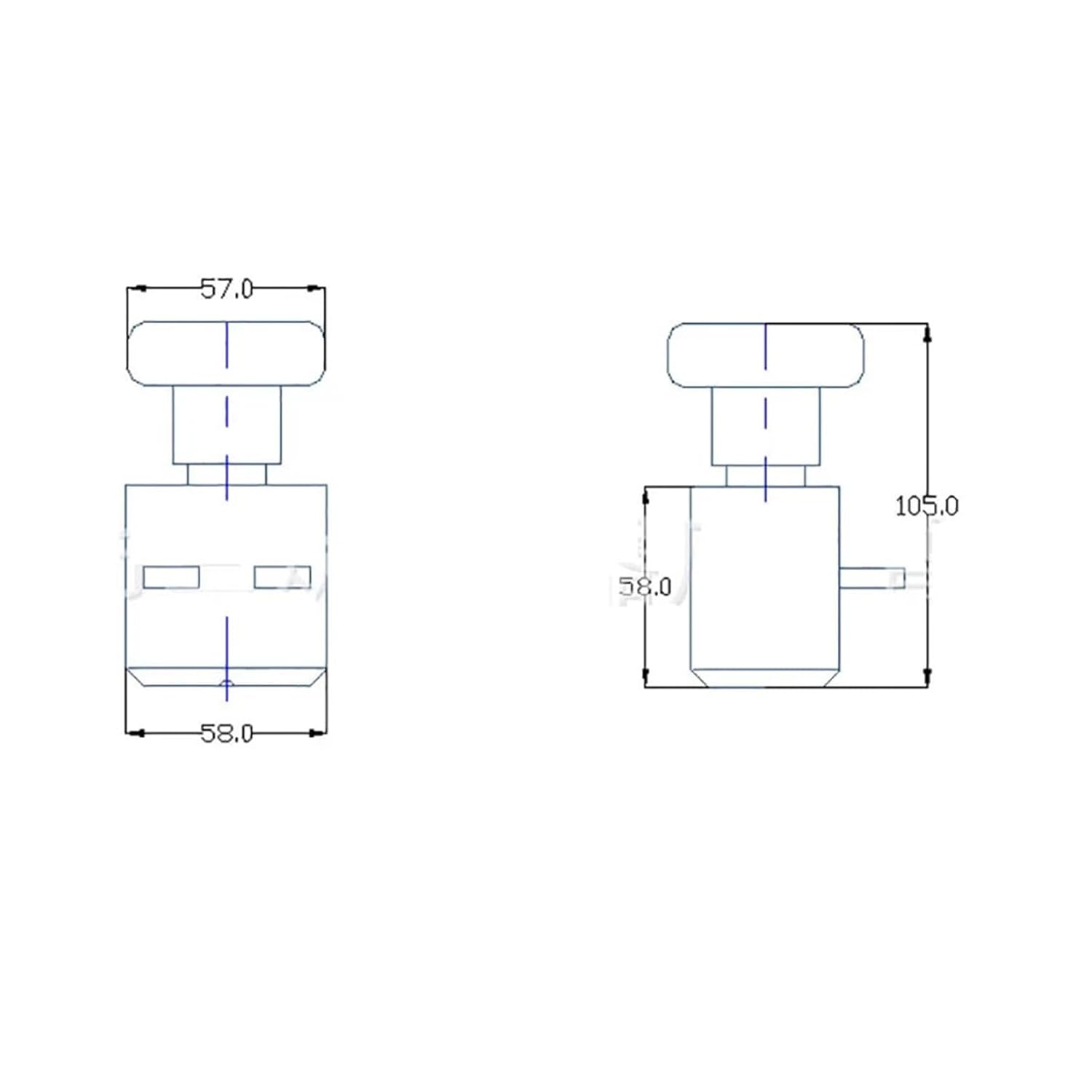 Pressure Switch 250A DC Power Emergency Disconnecting Switch ZJK250 Push Button Switch ED250 for Car Automobile Vehicle Forklift