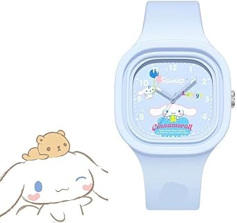 サンリオ　ポムポムプリン腕時計　ダイカット　クォーツ　新品 サンリオ ポムポムプリン腕時計 ダイカット クォーツ 新品