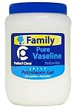 Petroleum Jelly 1kg Pure Moisturising Barrier Balm | Large Tub for Dry Skin, Tattoos, Feet, Hands & Body | Vegan, Fragrance-Free Skincare - OMOGE PURE