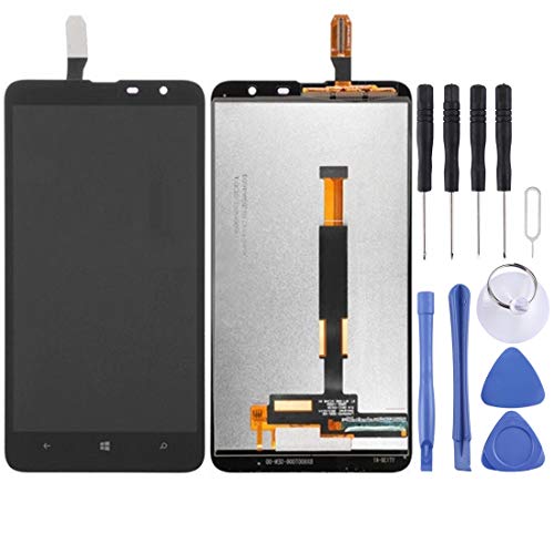 Schermo LCD e digitalizzatore Assemblaggio completo per Nokia Lumia 1320 (nero)