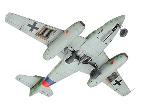TAMIYA 300061087 300061087-1:48 WWII Deutsche Messerschmitt Me262 A-1A,originalgetreue Nachbildung, Plastik Bausatz… – Bild 5