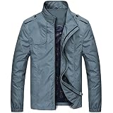 ☆☆ Plusieurs poches : le blouson aviateur a une poche zippée et deux poches pour les mains sur les bras. 2 poches latérales, 1 poche zippée sur la manche gauche et 1 poche intérieure